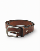 Como Italian Leather Belt | Tan | Wide | Gold