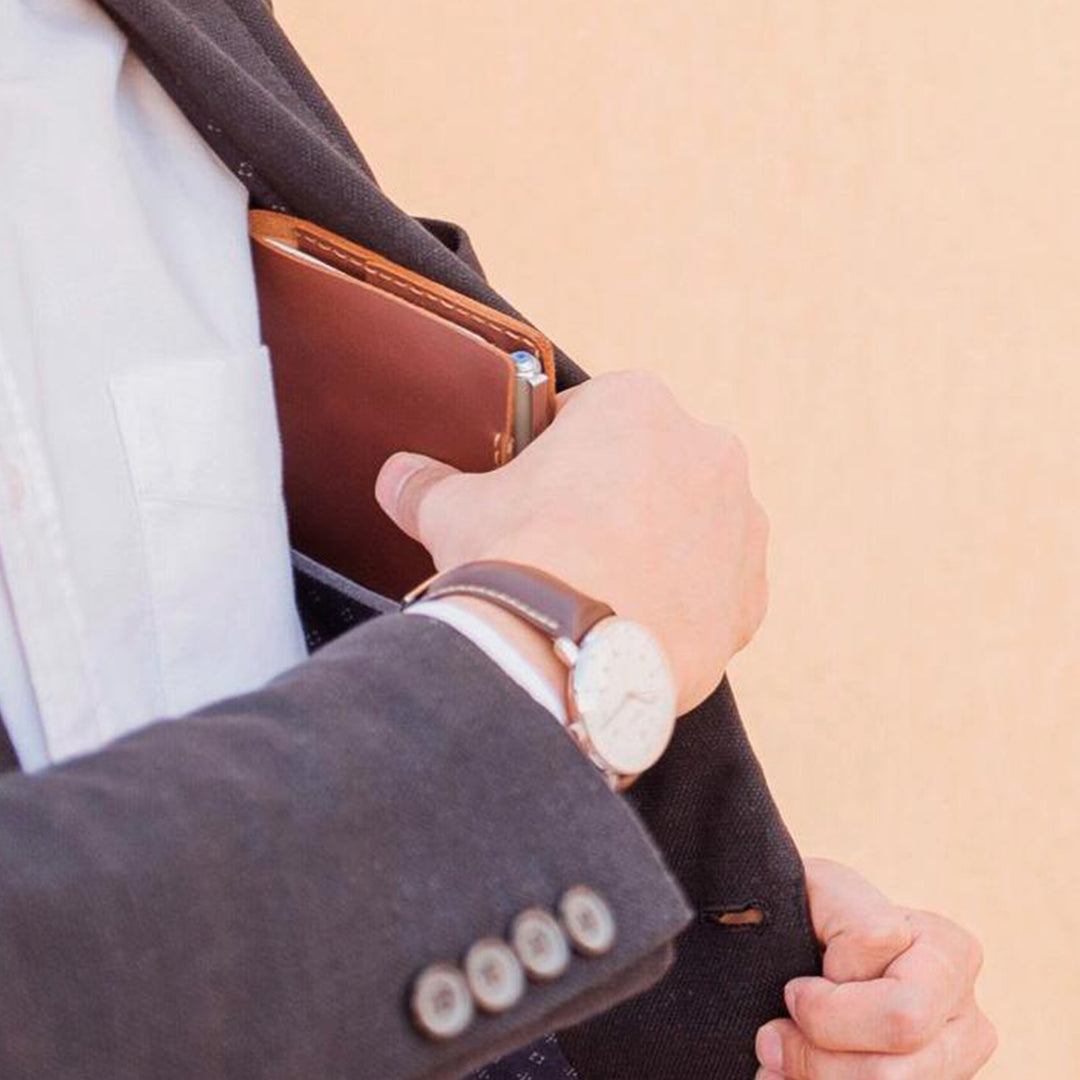 Leather Passport Holder Case – Ryokō