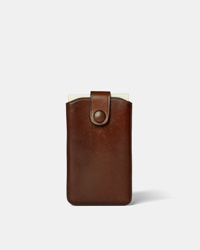 MT Signature Card Case, Wallets by Ryoko Bags Dubai. Hand Stitched, using vegetable tanned Japanese leather